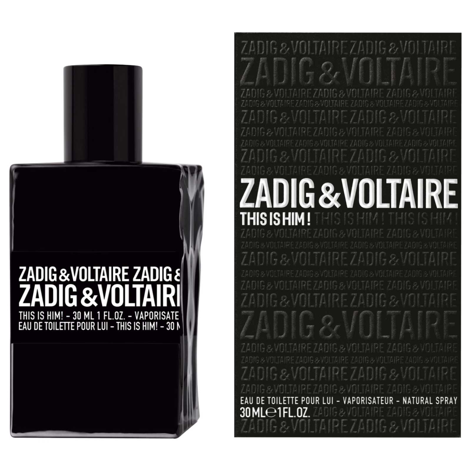 Zadig & Voltaire This Is Him! EDT Spray 30 ml