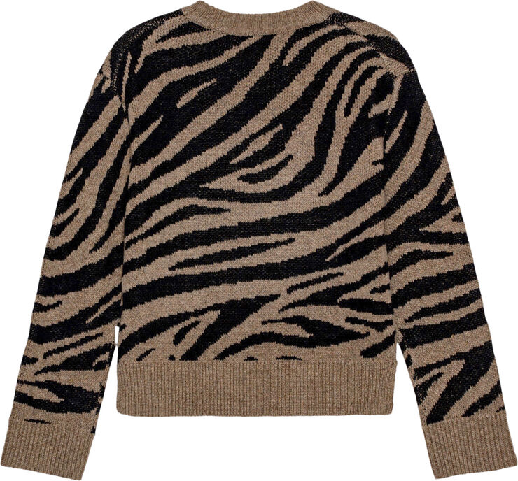 Molo Gerda Zebra knit