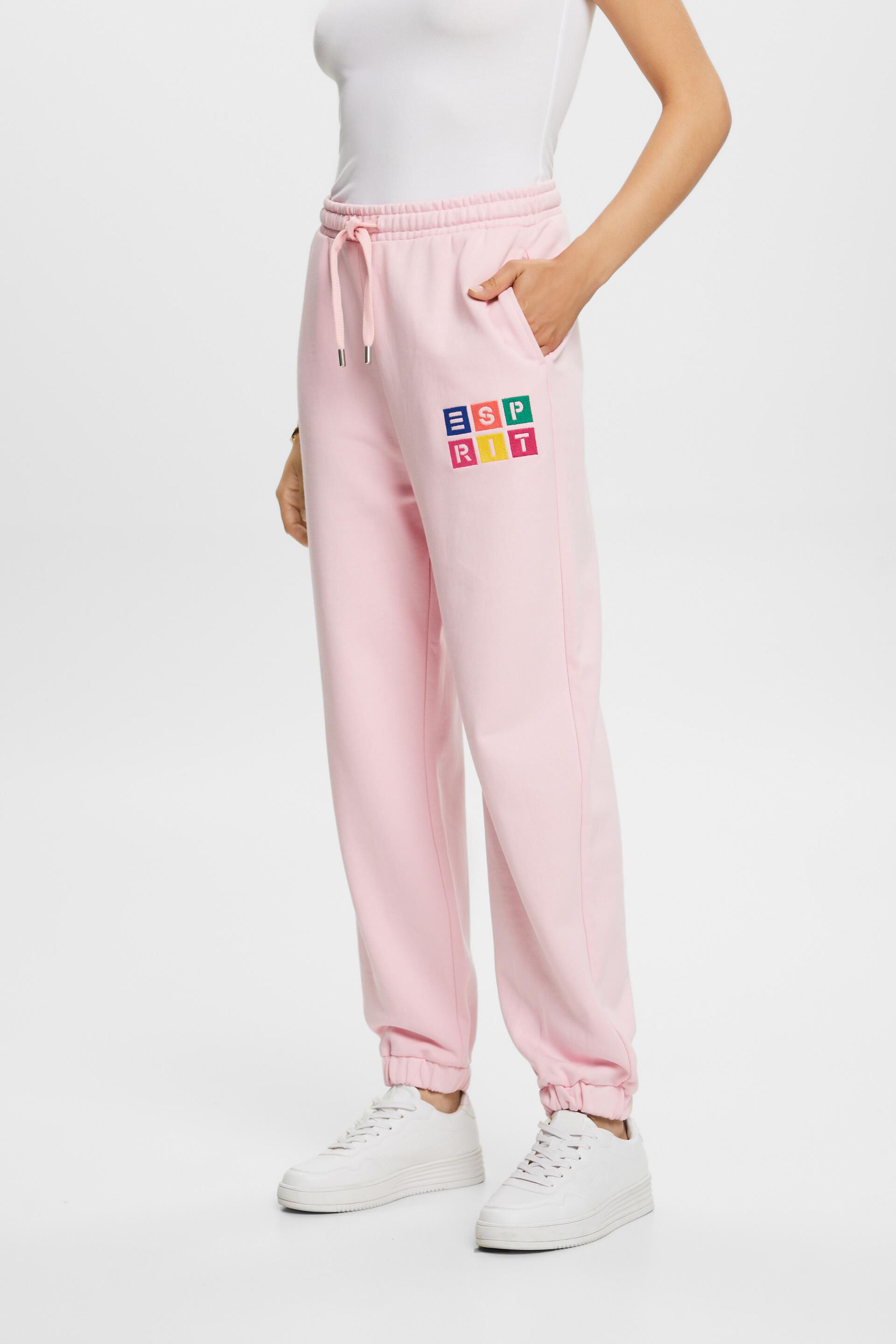 Pantalon de jogging à logo, coton biologique