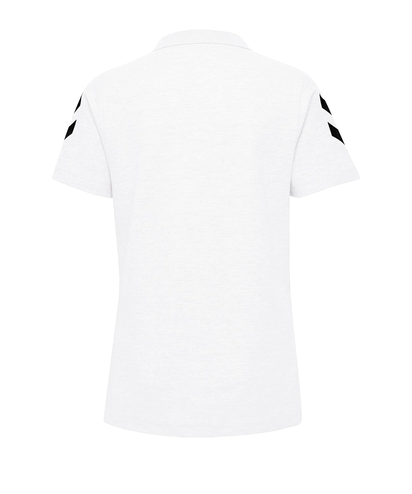 Hummel Cotton Poloshirt Damen Weiss F9001