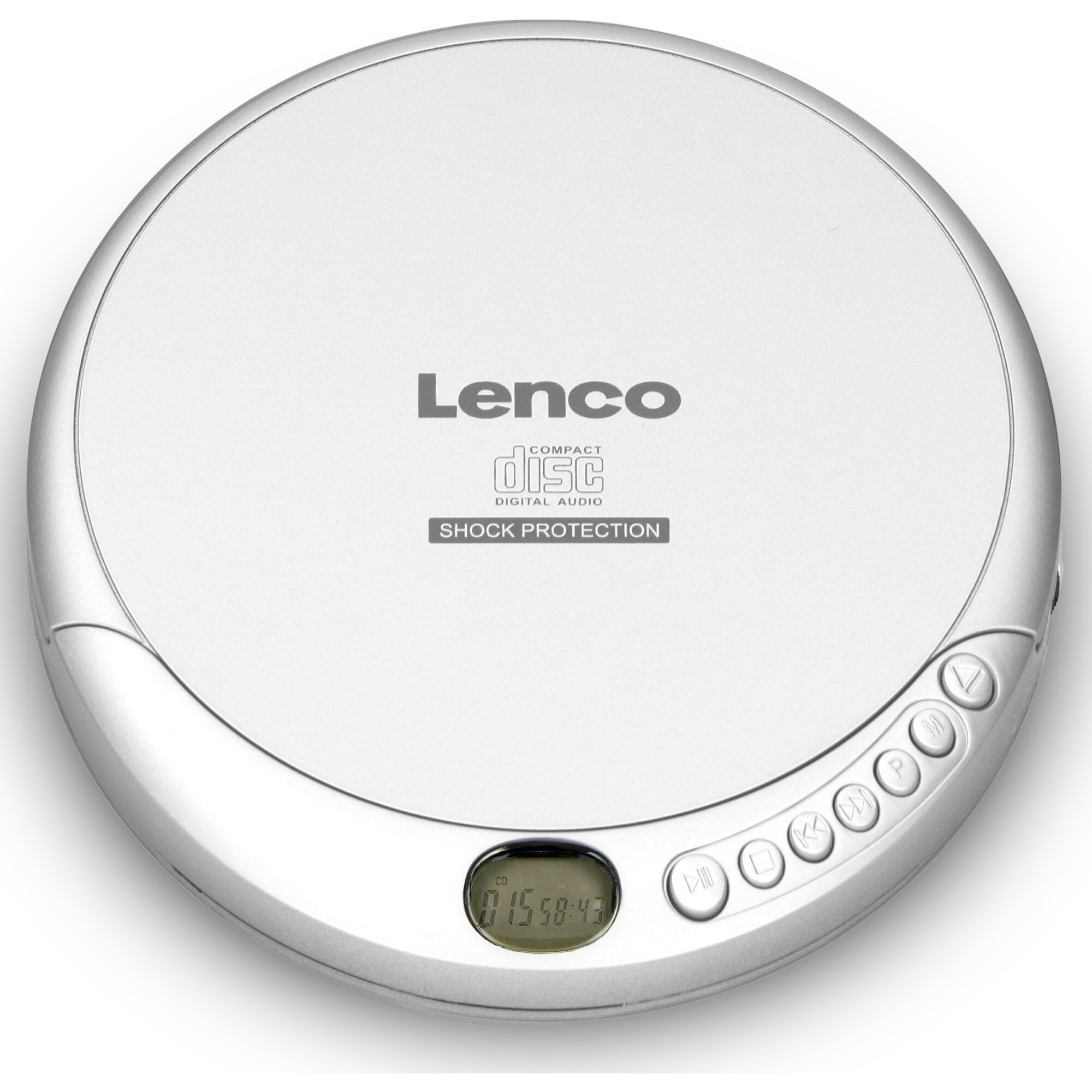 Lenco CD-201SI draagbare CD-speler met anti-shock