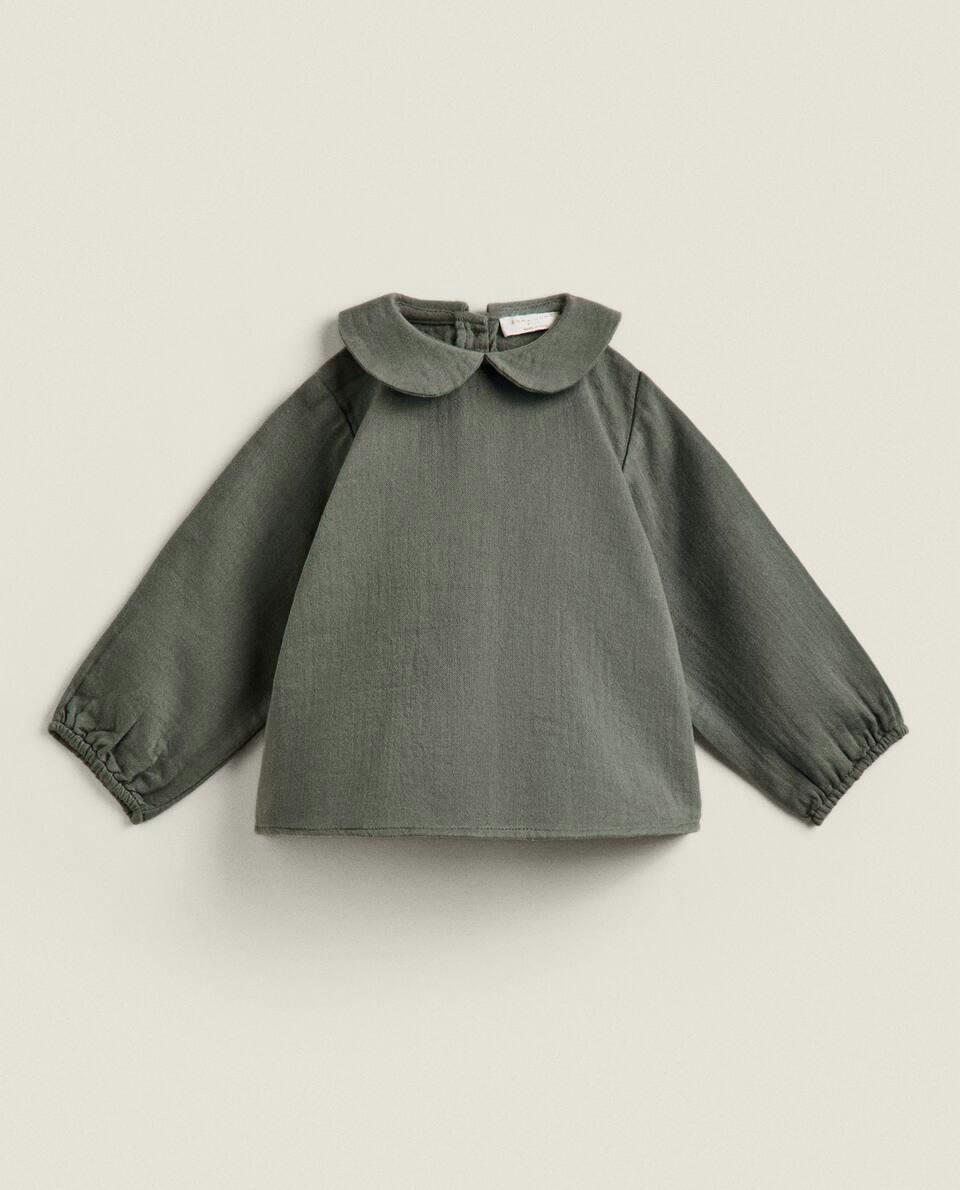 CAMISETA DE BEBÊ COM GOLA