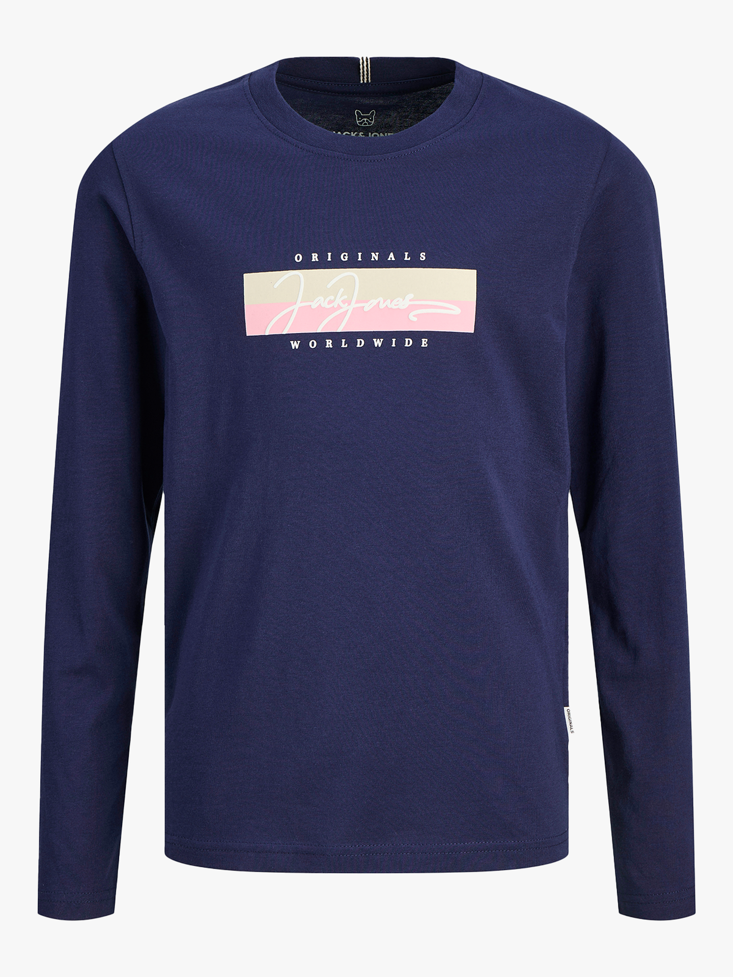 Fredriksberg Box Script tee Long Sleeve Junior