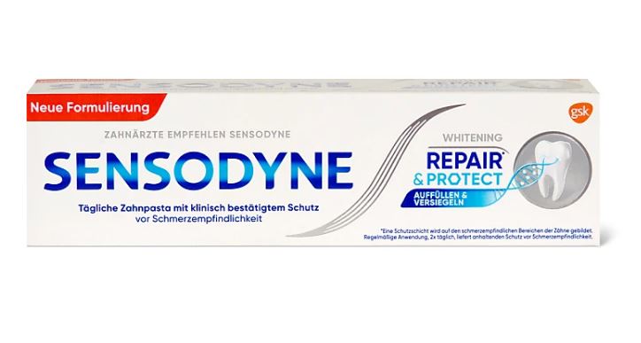 SENSODYNE Repair & Protect Whitening Zahnpasta Creme Tb 75 ml