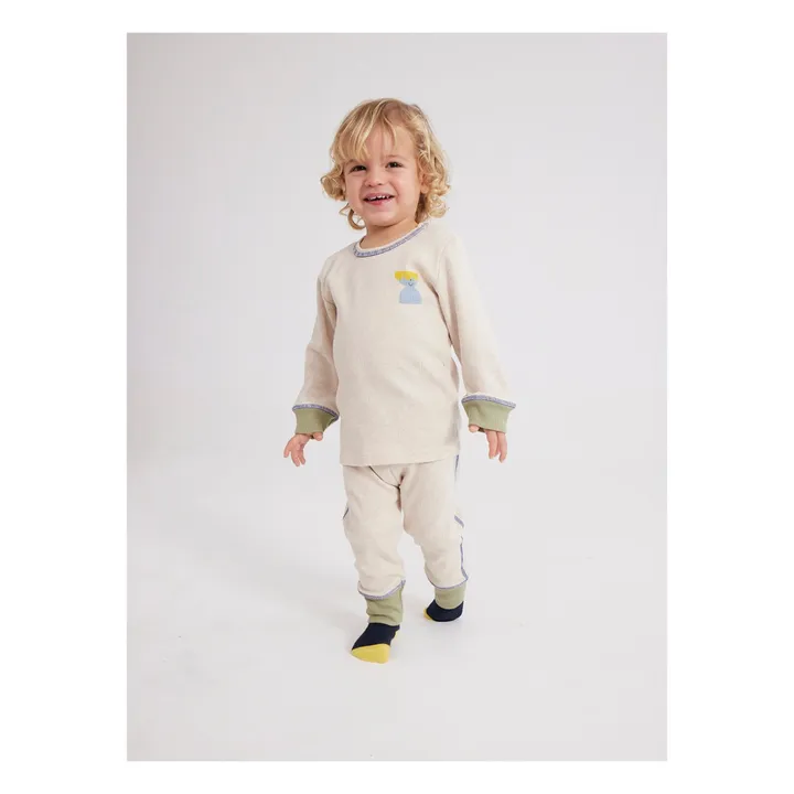 Bobo Choses Legging Bicolore | Sauge