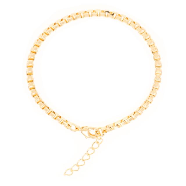 Armband Venezianer-Design, diamantiert, 19 + 3 cm