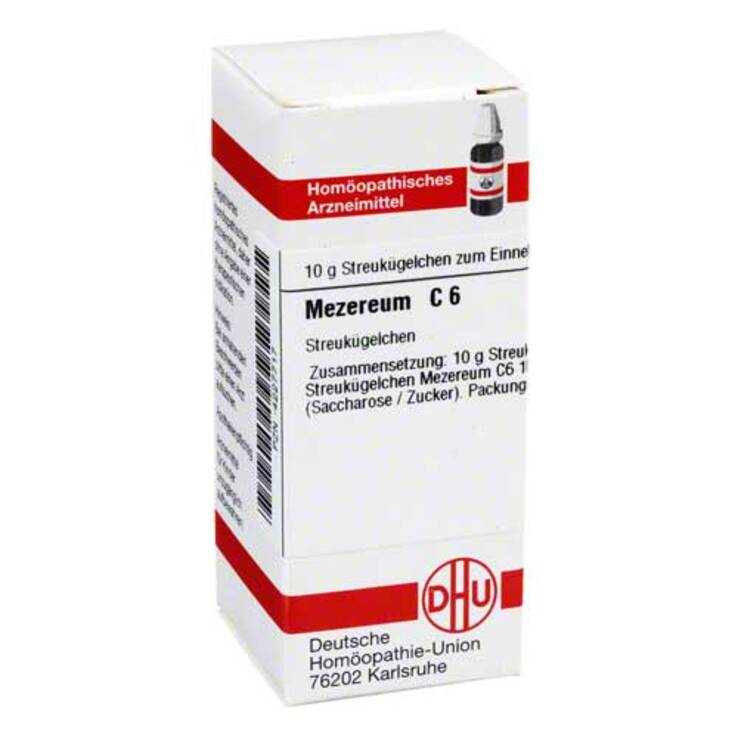 DHU Mezereum C 6 Globuli, 10 g