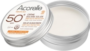Acorelle Feste Sonnencreme weiss SPF50+ Dose, 20 g