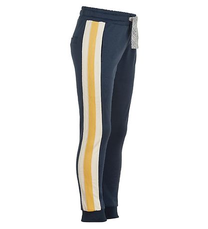 Minymo Sweatpants - Blåe Nights m. Creme/Karry