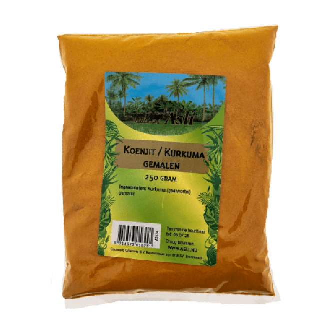 Asli Koenjit Kurkuma Gemalen 250g