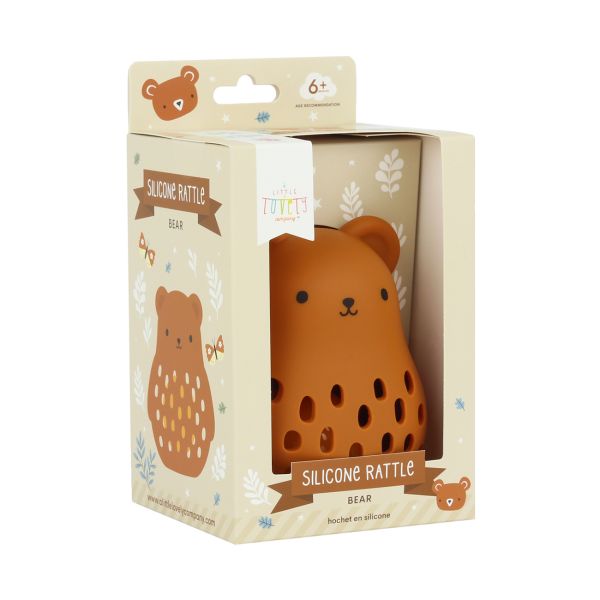 A Little Lovely Company Silicone Rammelaar - Bear