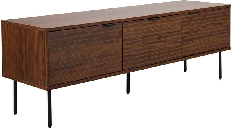 Housecraft - Living Flux - Dressoir - Walnootkleur - Laag - 150 cm x 40 cm x 50 cm