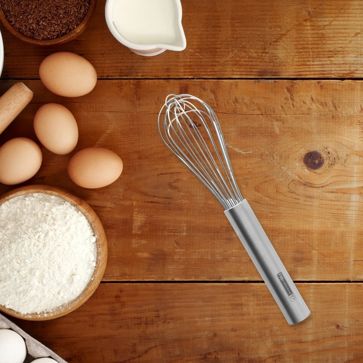 Fouet de cuisine et pâtisserie en inox 25 cm l FM Professional