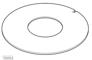 biOrb Tube 15&30 deksel zwart