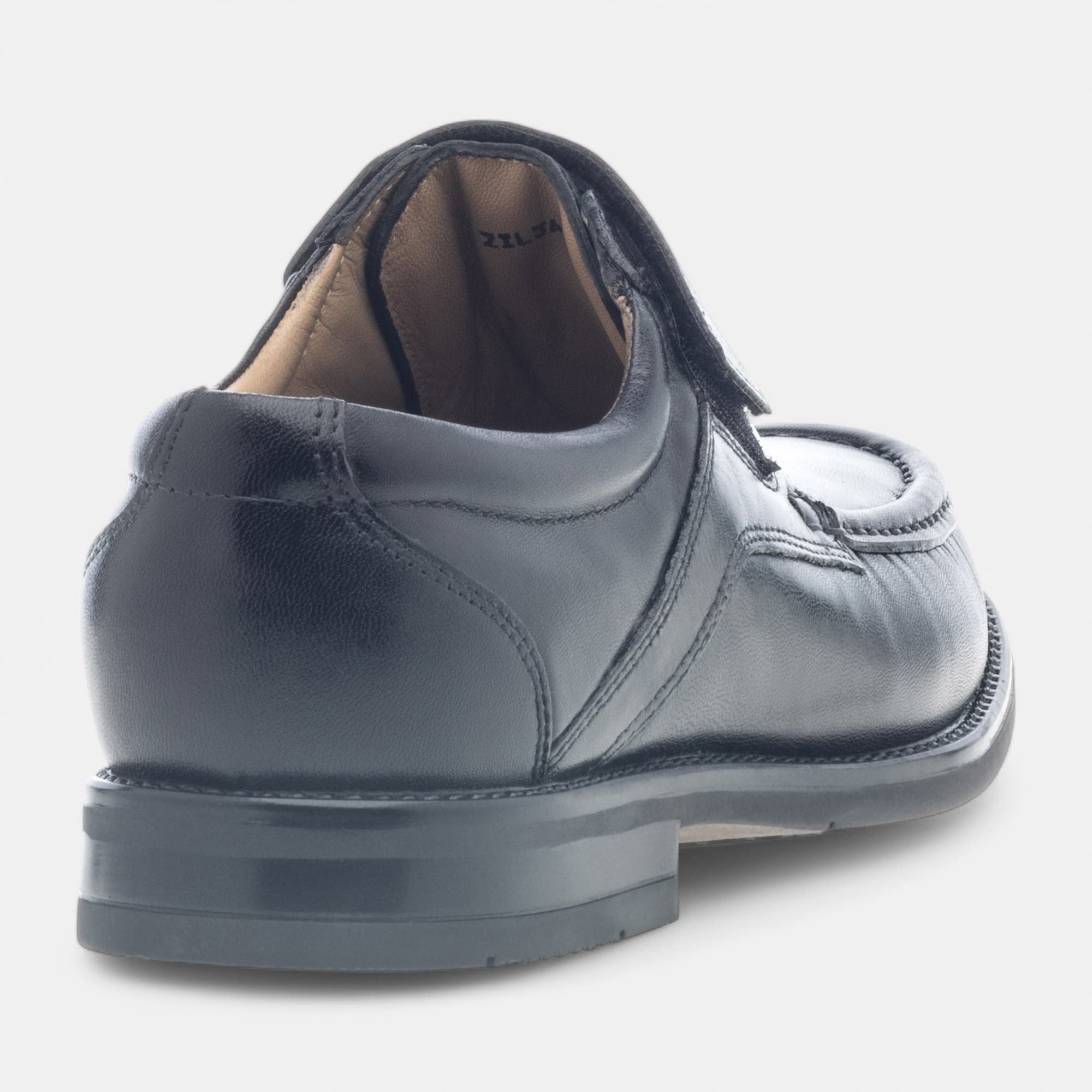 Mocassins Homme en cuir noir