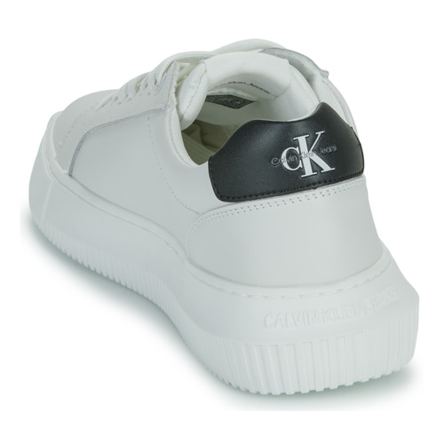 Calvin Klein Jeans - CHUNKY CUPSOLE MONO LTH Blanco / Negro
