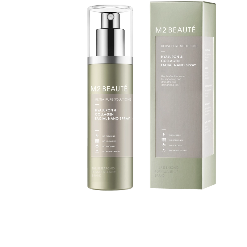 M2 Beauté Ultra Pure Solutions Hyaluron & Collagen Facial Nano Spray 75 ml