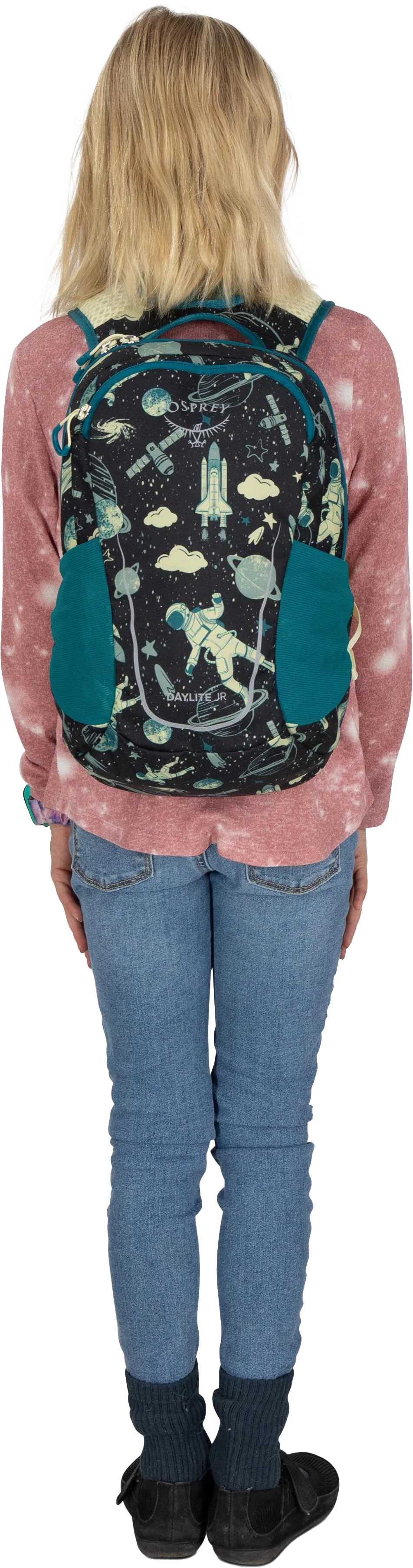 Osprey Kids' Daylite Jr Space Travel Print/Antique Blue