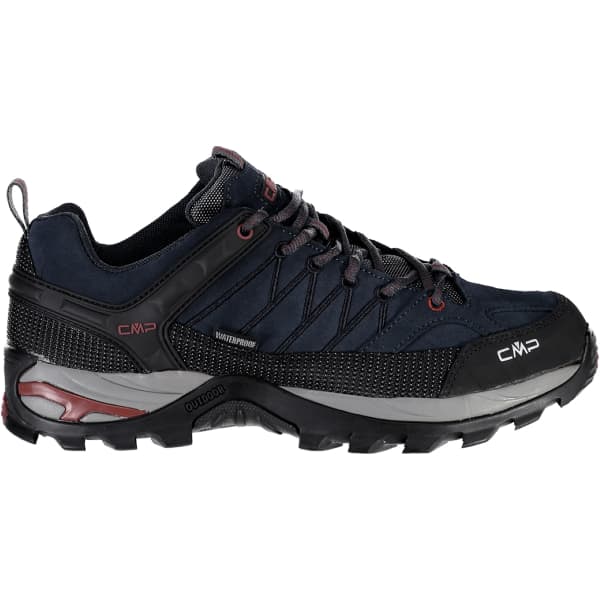 Chaussure de randonnée basse CMP RIGEL LOW WP ASPHALT RED SYRAH