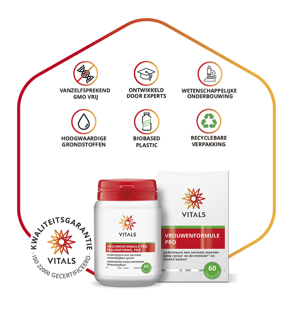 Vitals Vrouwenformule Pro (60 tabletten)