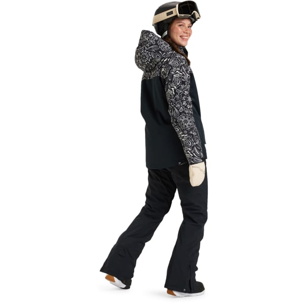 Veste de ski ROXY JETTY BLOCK JK TRUE BLACK BANDANAS