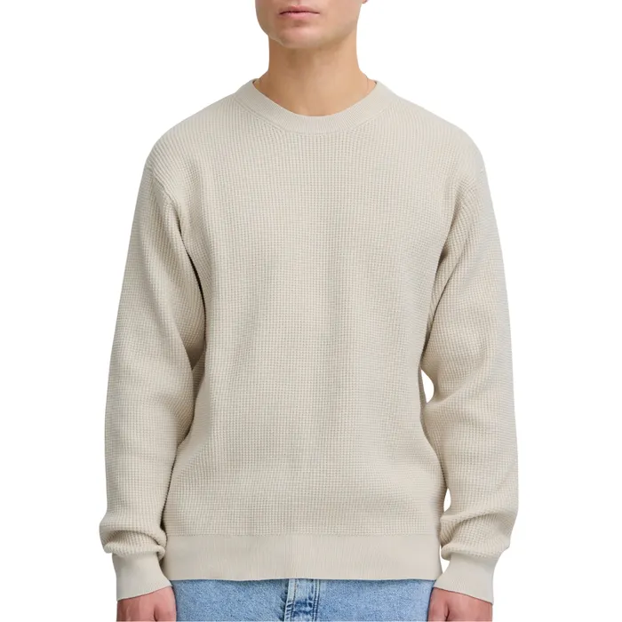 Solid Hami Knit Sweater Heren