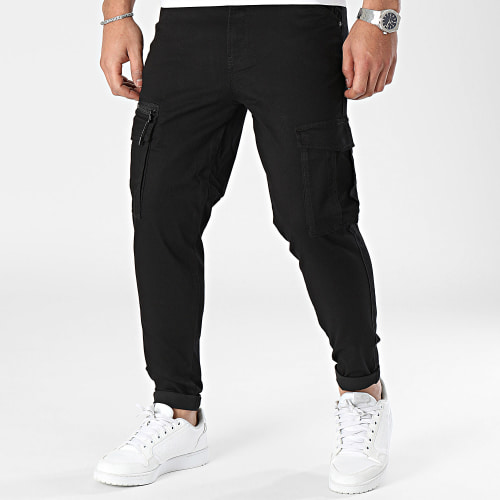 Pantalon Cargo Slim Stace Dex Noir
