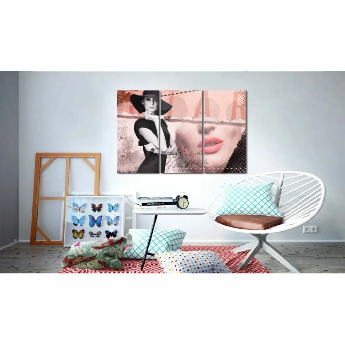 Paris Prix Tableau Imprimé Madame Chic