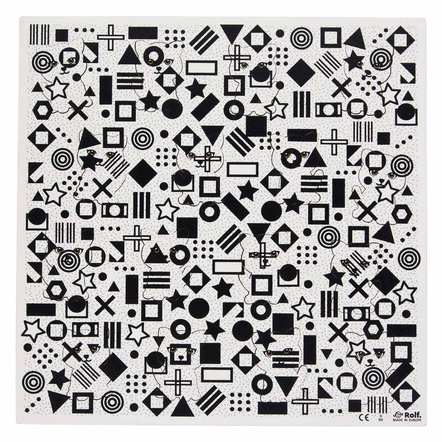 Rolf - Houten Legpuzzel Dierenfamilie, 20st.