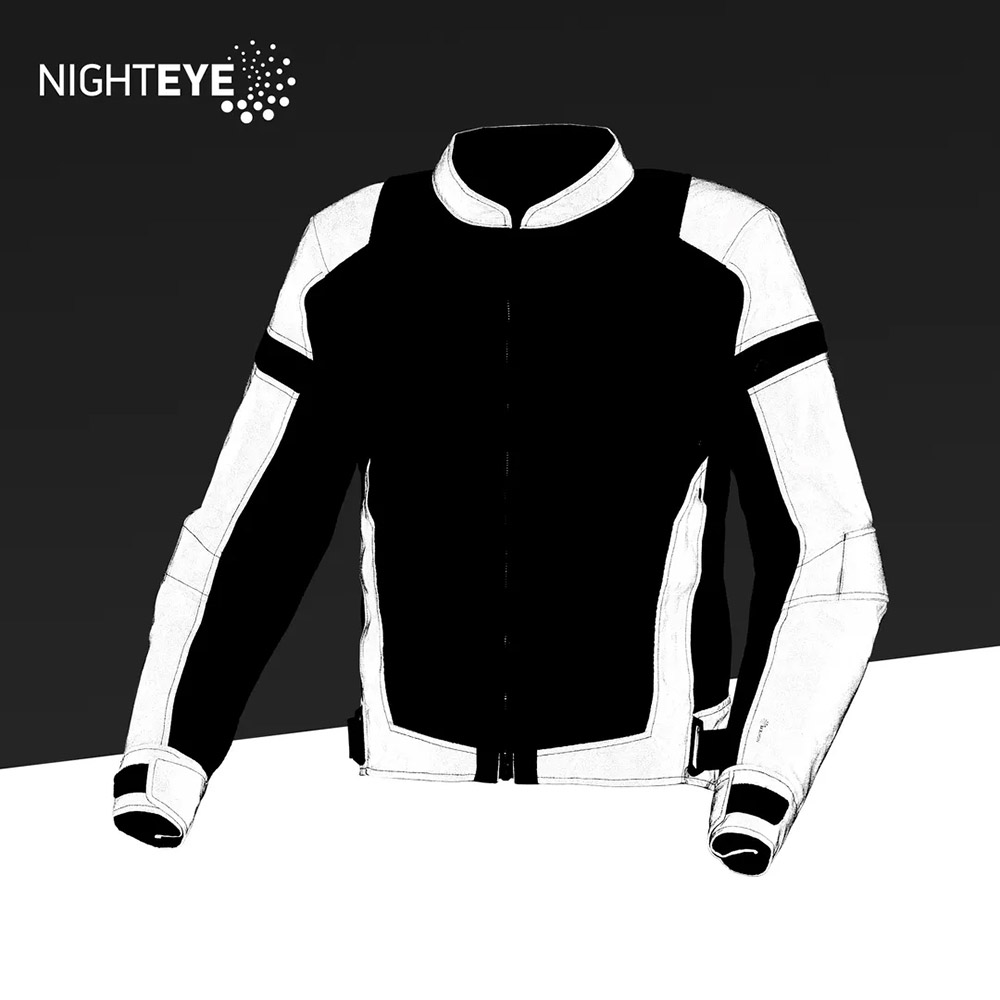 Macna - Blouson Velotura Night Eye Noir / Gris