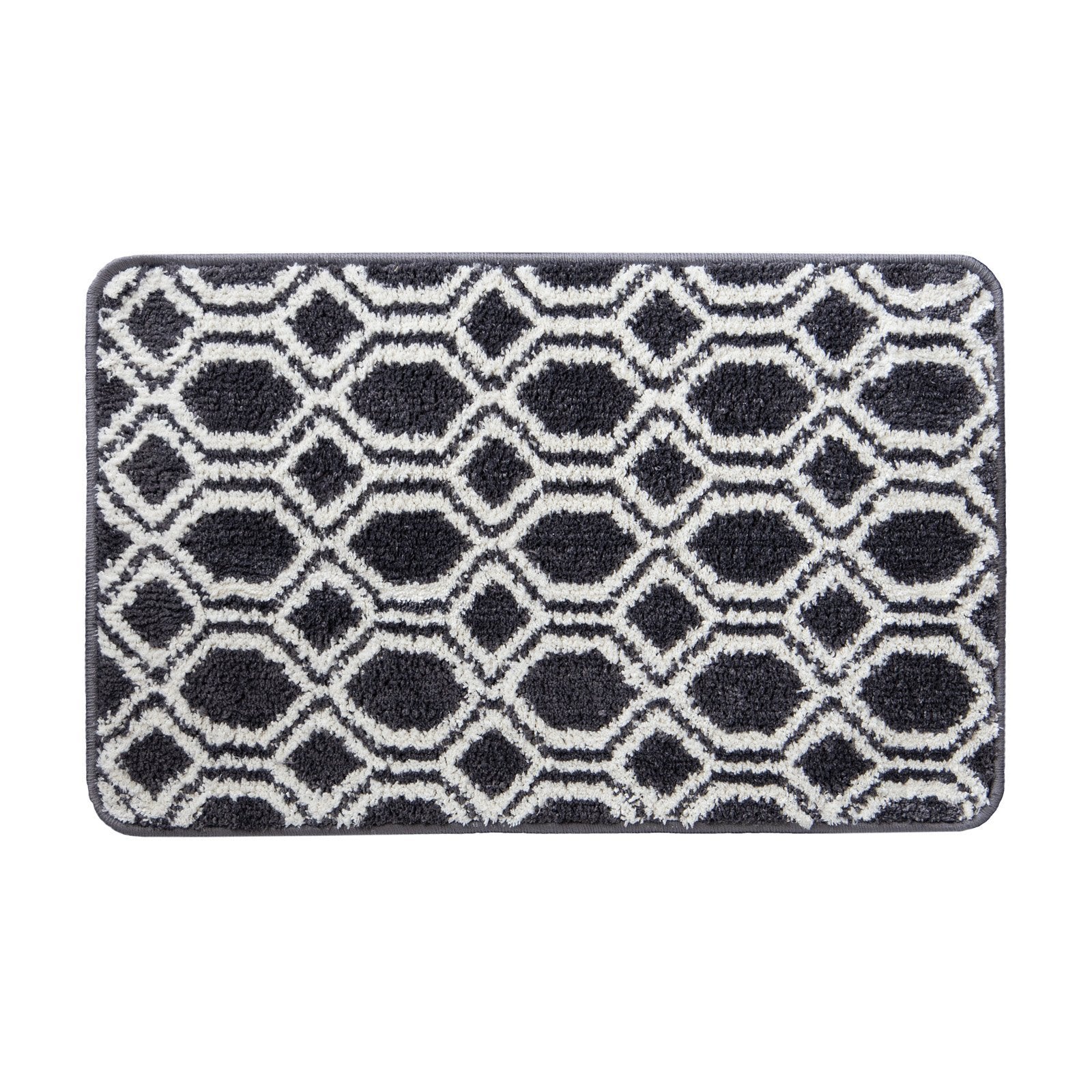 Karat Badematte Casablanca | Schwarz