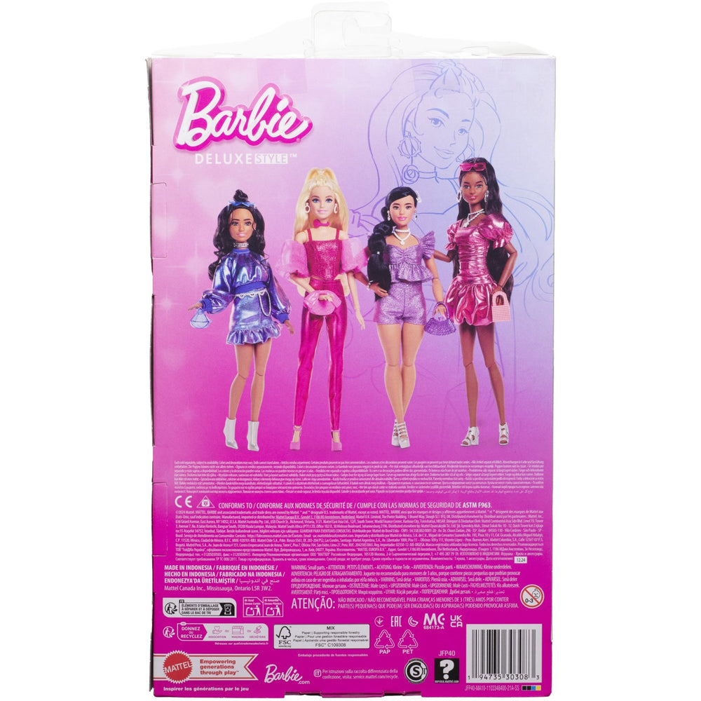 Køb Barbie® Deluxe Lyserød Korset Blond Dukke