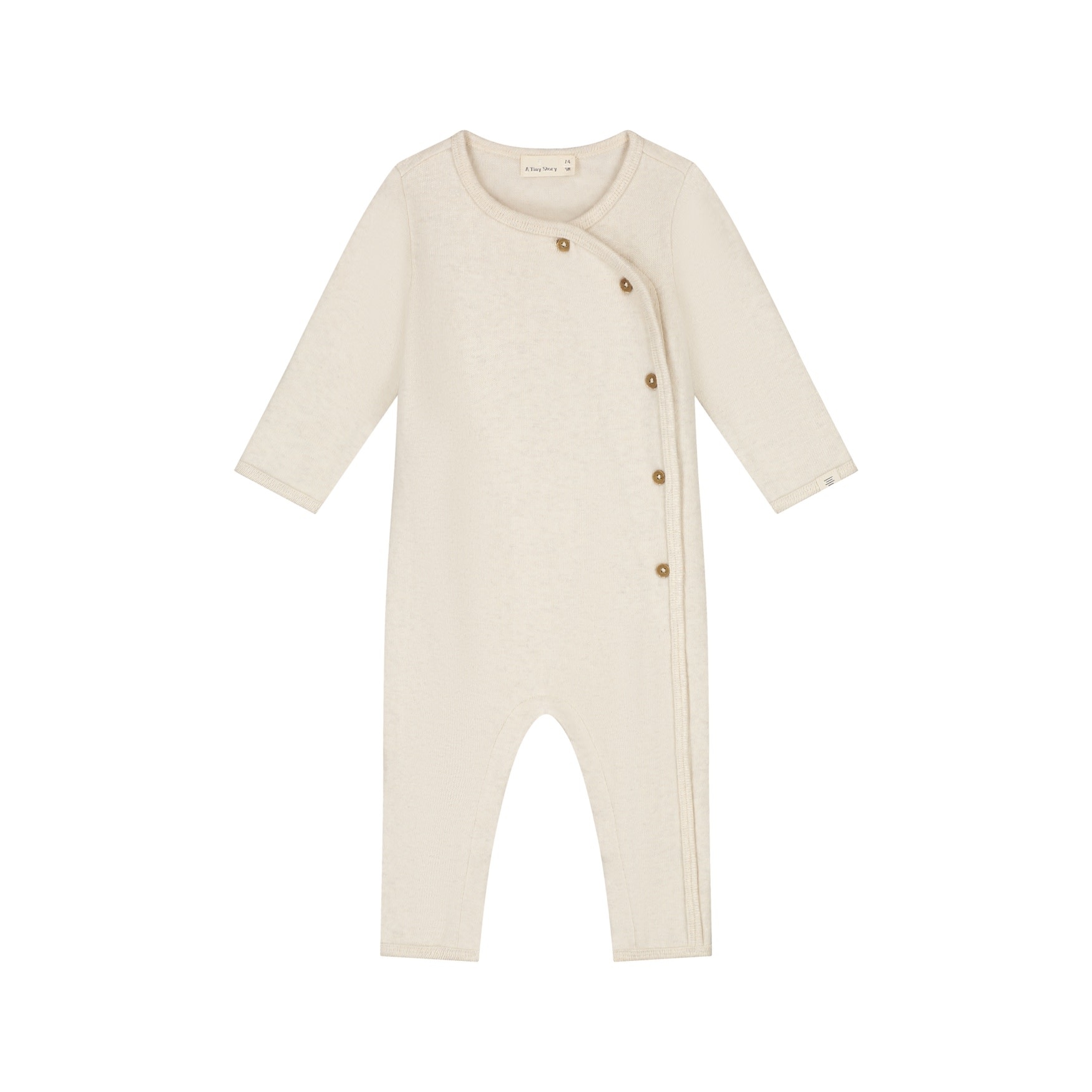 Babyface Babyface a tiny story baby suit ecru melange