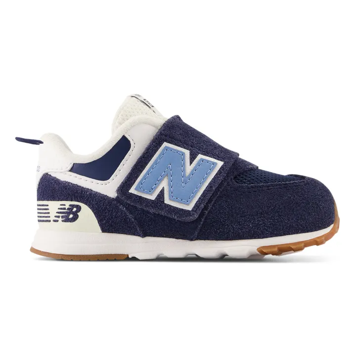 New Balance Baskets Scratchs 574 Baby Suede | Bleu