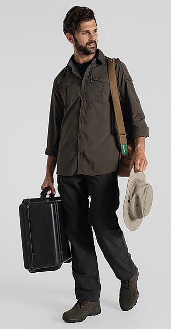CRAGHOPPERS - CHEMISE NOSILFE ADVENTURE LS M