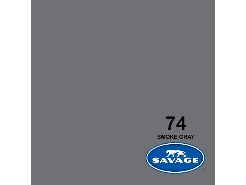 Savage Hintergrund Papier 1.35 x 11 m Smoke Gray Das Hintergrundpapier von Savage