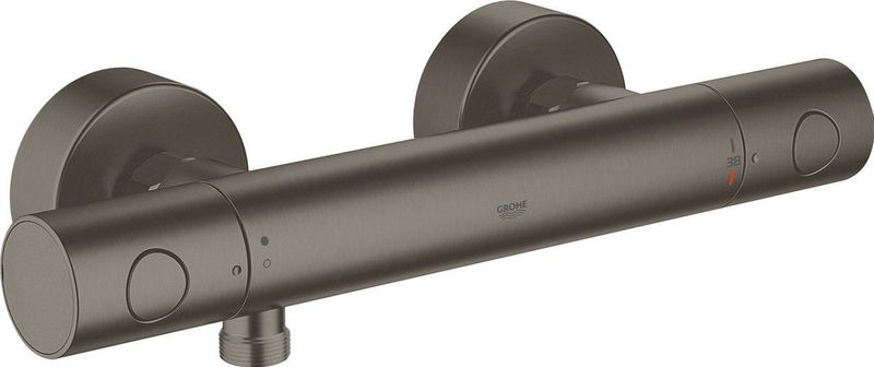 Grohe - Grohtherm 1000 Cosmopolitan - Thermostaatkraan - Hard Graphite - Geborsteld