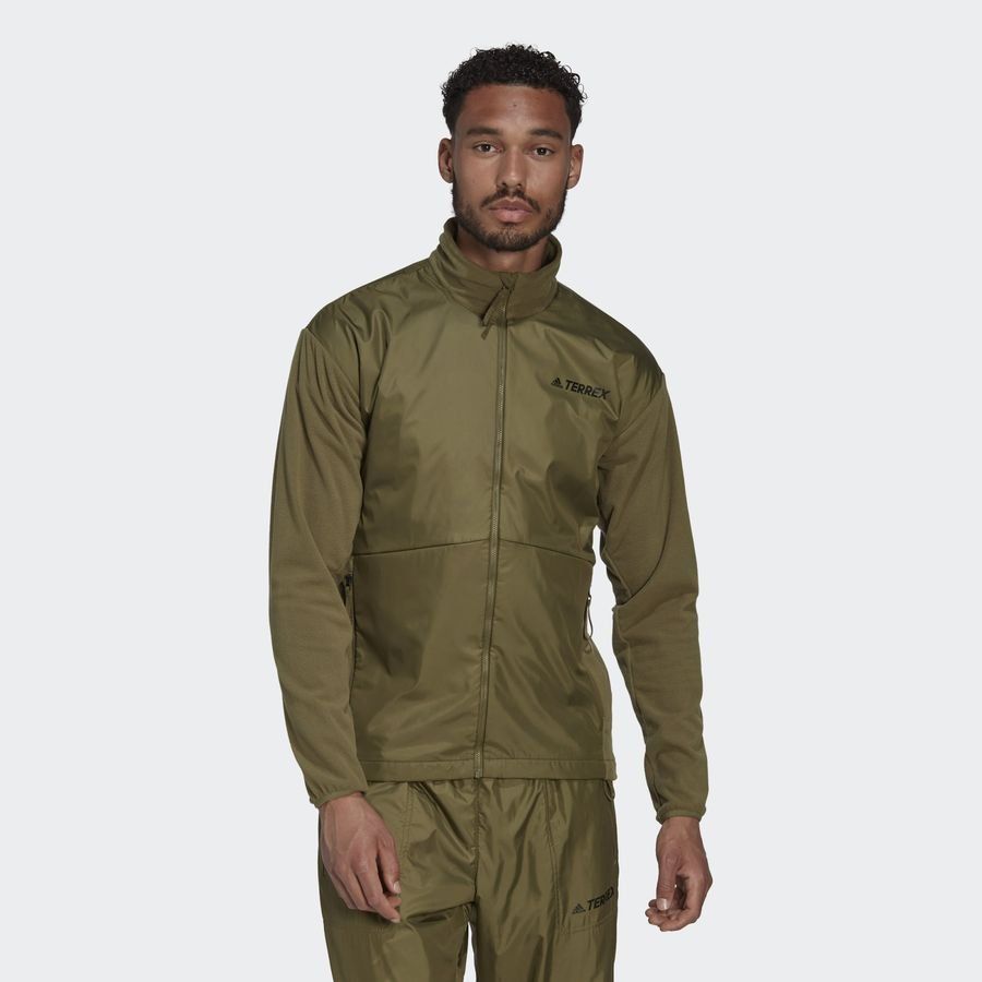 adidas Veste Terrex Wind Fleece - Vert