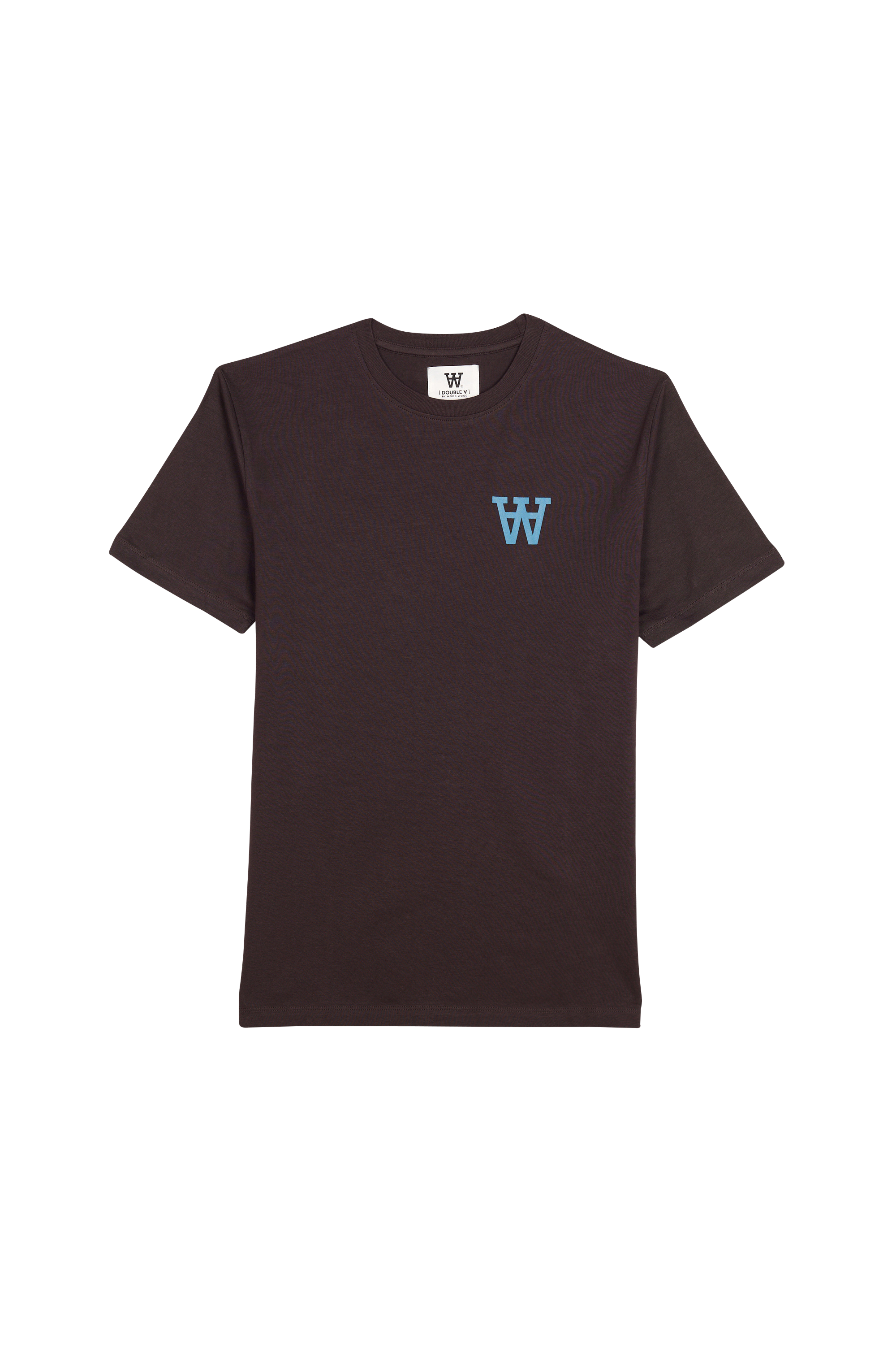 WOOD WOOD T-shirt  TEES 10275700-2222 ACE AA SS 9014 BLACK Noir