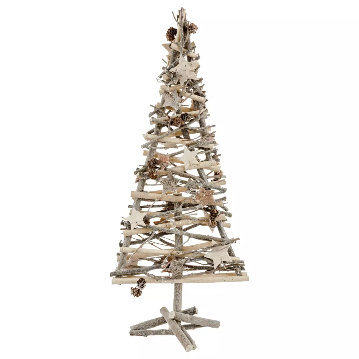 Sapin en bois (H57 cm) Coleen Naturel