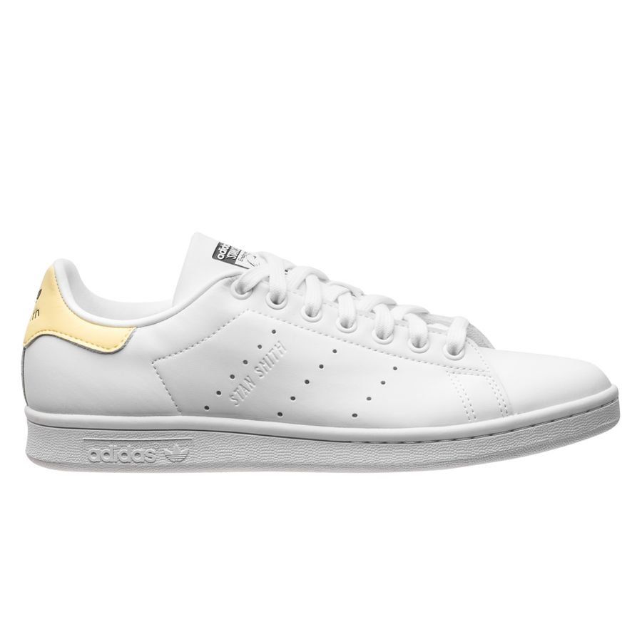 adidas Originals Chaussures Stan Smith - Blanc/Jaune Femme