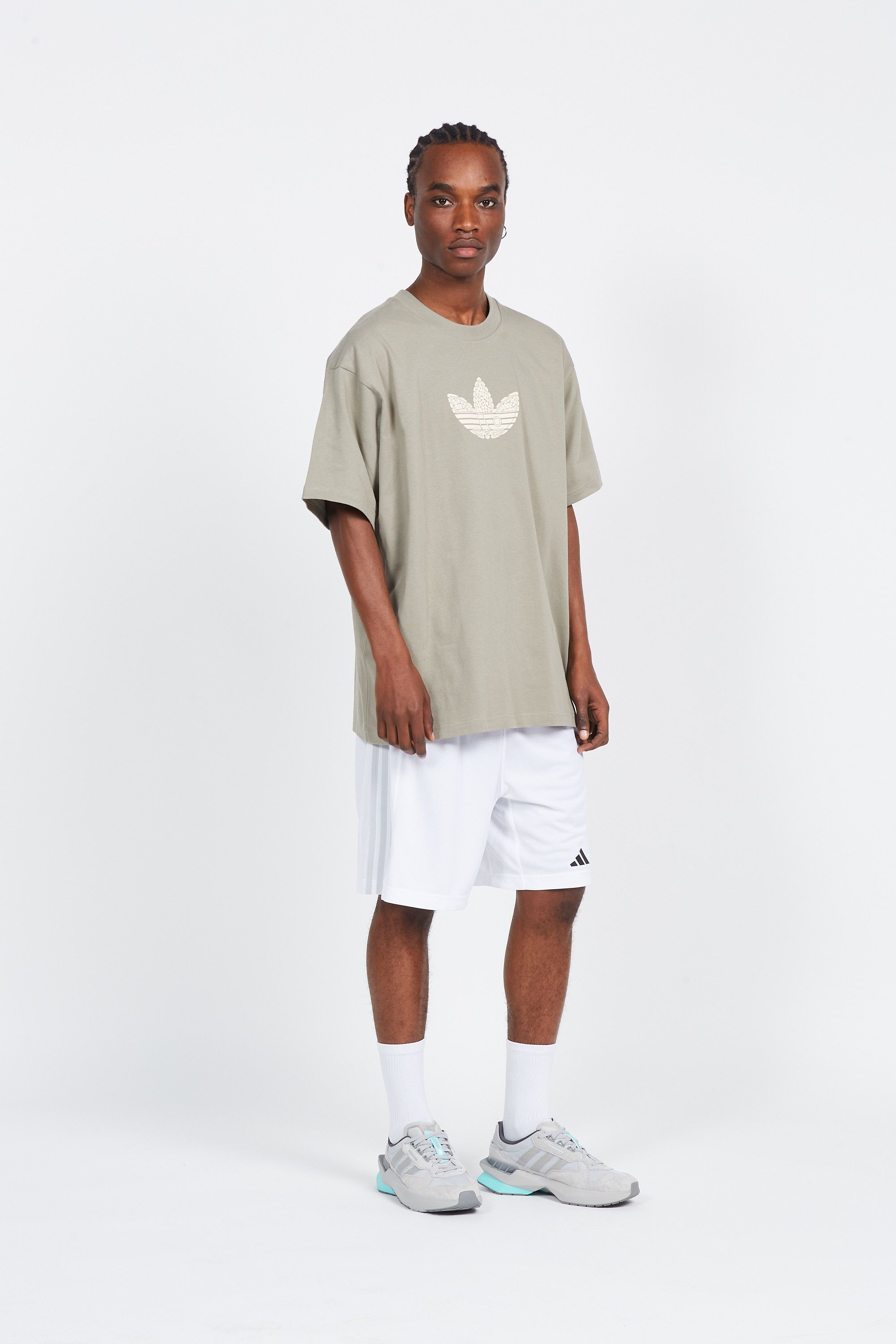 ADIDAS T-shirt SILVER Gris