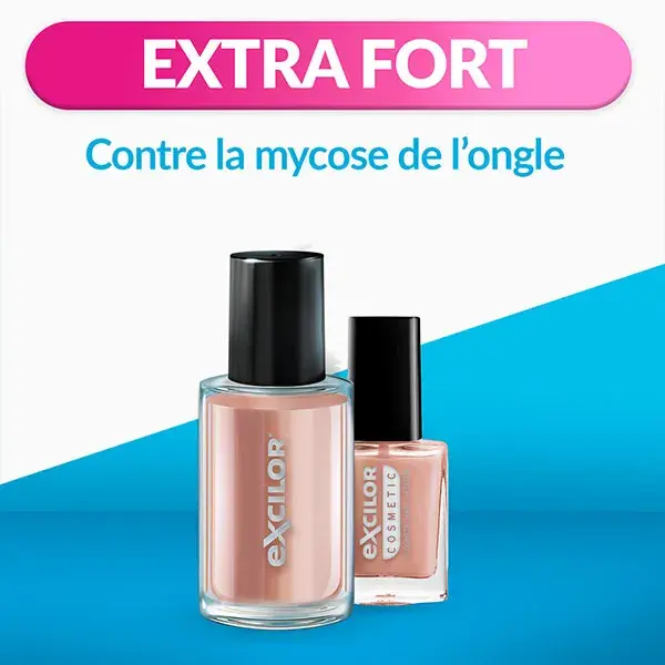 Excilor Solution Forte Color Traitement Mycose de l'Ongle