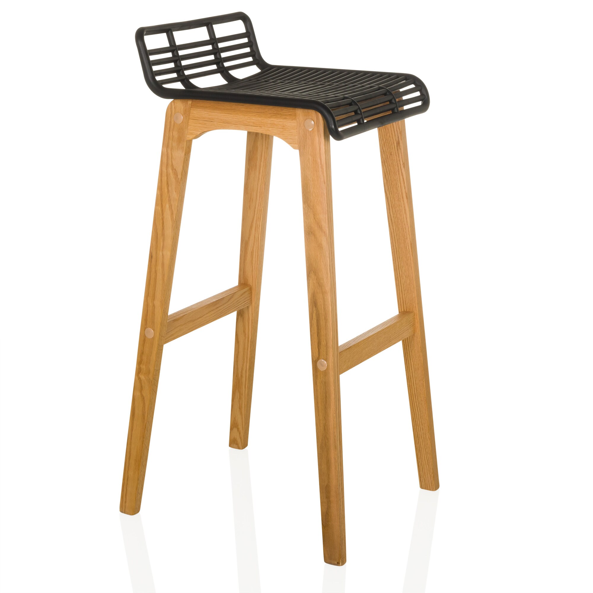 Barhocker LONSO W Holz / Kunststoff hjh OFFICE