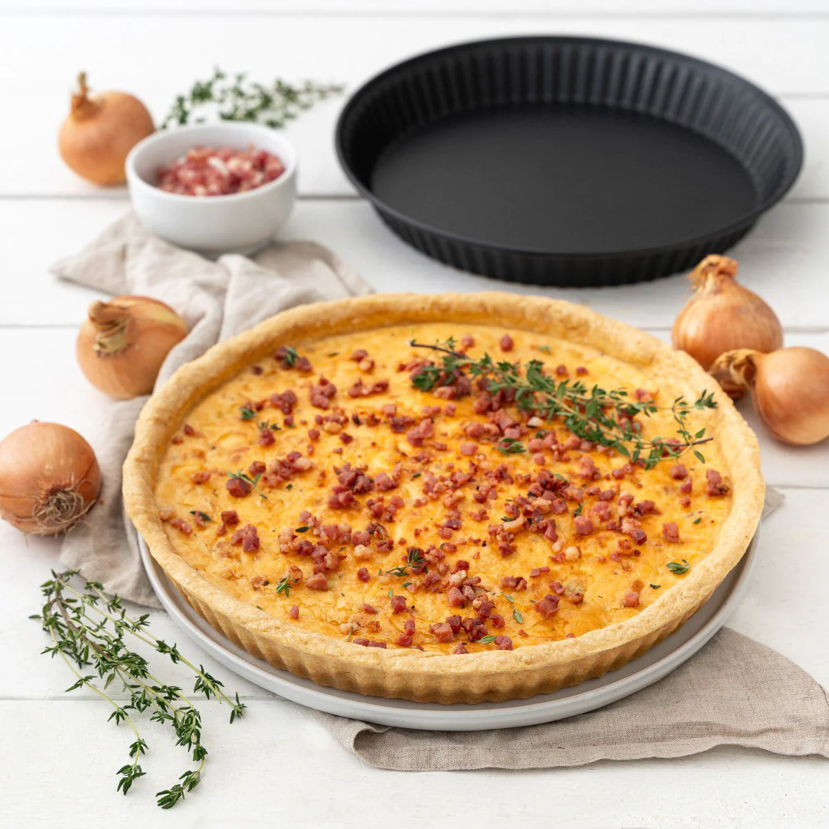 Moule à quiche lorraine 28 cm Spécial Countries Zenker