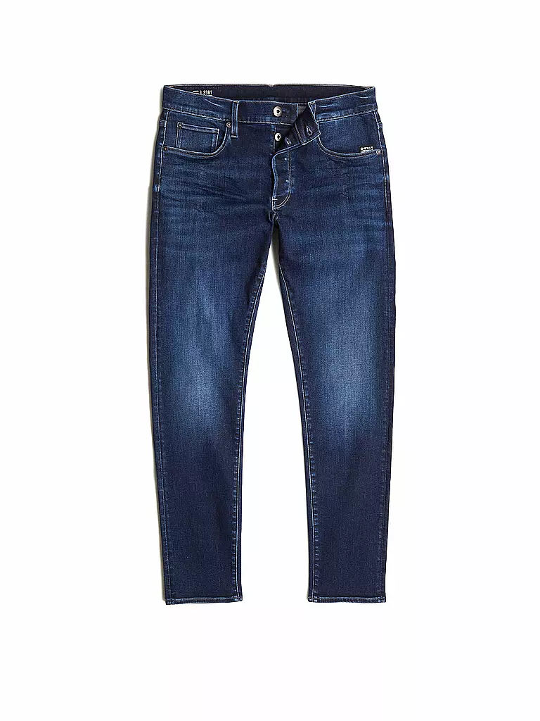 G-STAR RAW Jeans Slim Fit 3301 dunkelblau