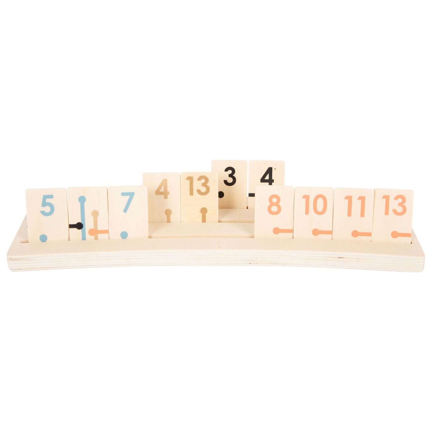 Small Foot-Houten Rummy Spel