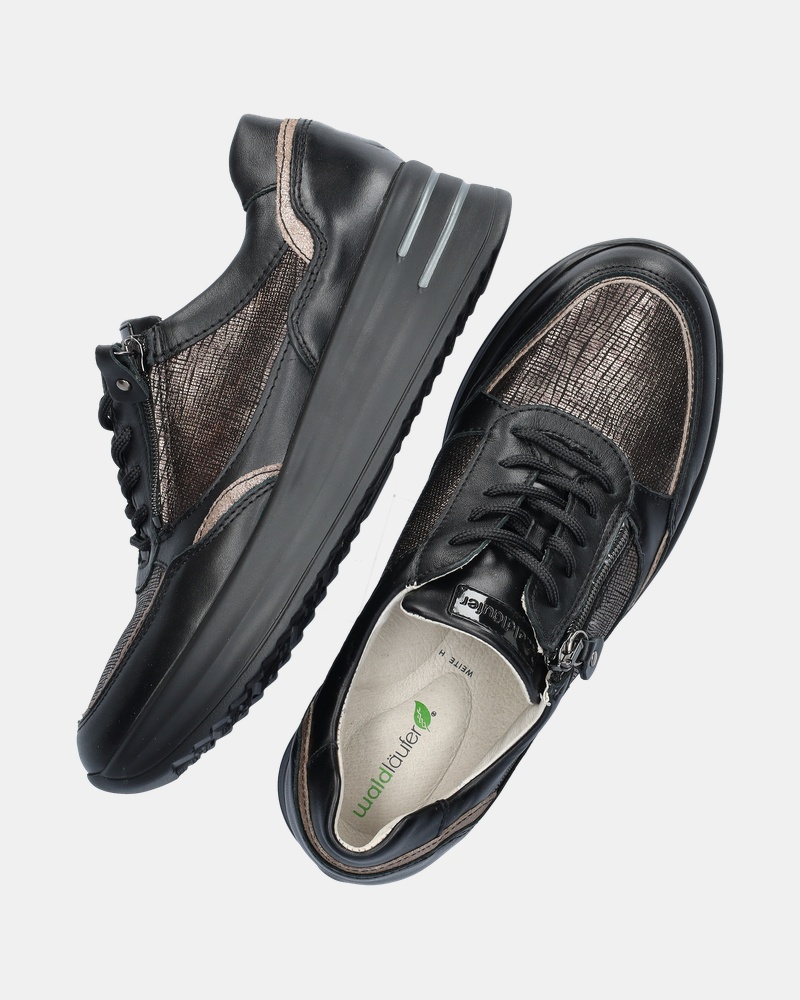 Waldläufer H-Arianna Lage sneakers  - zwart
