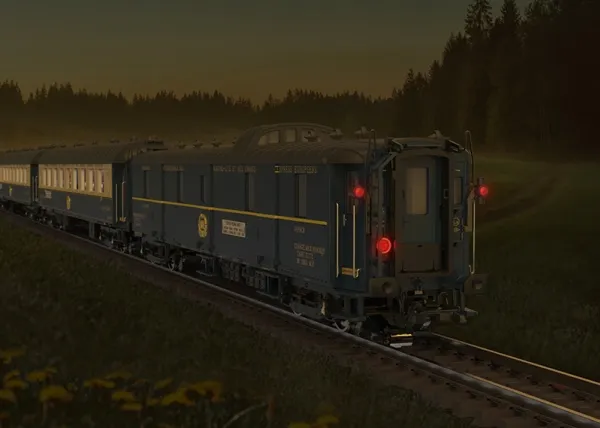 Märklin 42470, Togmodel, Formonterede, HO (1:87), Edelweiß, Ethvert køn, Metal, Plast