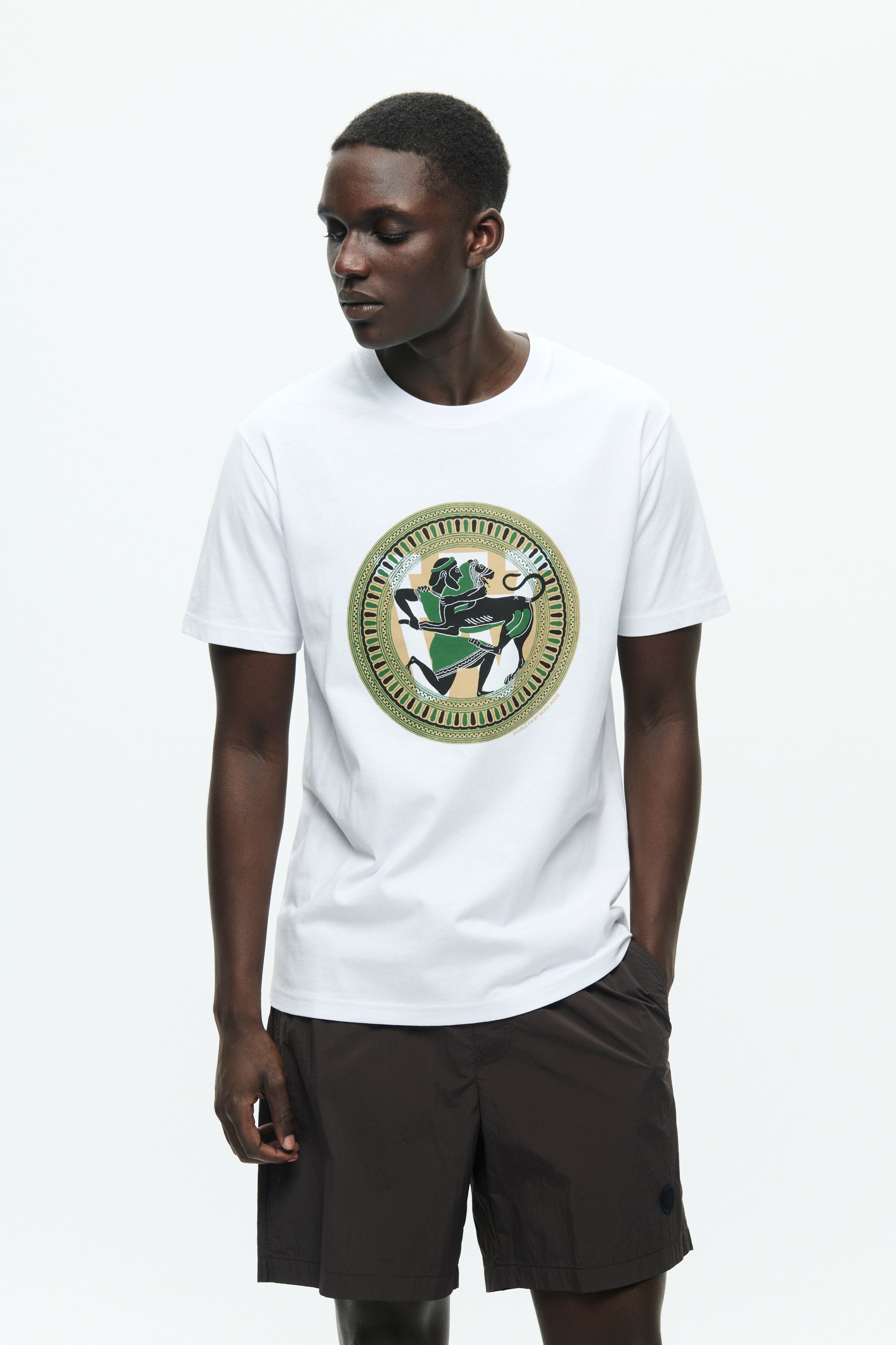 DOUBLE A BY W.W. MEN WWAce T-shirt
